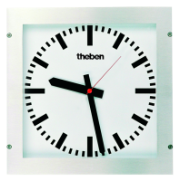 Theben 5009223 Вторичные KNX часы, для помещений, квадратные, односторонние, врезной монтаж OSIRIA 232 BQ KNX