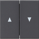 Gira 0294 28 Клавиша 2-местн. с символом стрелки