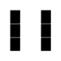 Jung A 503 TSA SW Набор накладок 3 группы