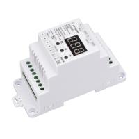 Arlight 027126 Декодер SMART-K23-DMX512-DIN (12-24V, 3x6A) (Arlight, IP20 Пластик, 5 лет)