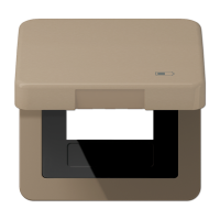 Jung CD 590 KL USB GB Откидная крышка