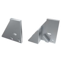 Arlight 026740 Заглушка для ALM-GLASS-10 с опорой правая с отверстием (Arlight, Металл)