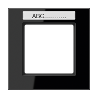 Jung AC 581 BFNA SW Рамкас полем для надписи, 9 х 55 мм