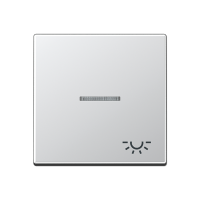 Jung A 590 KO5 L AL Клавиша с символом «освещение» и окошком