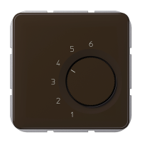 Jung TR CD 246 BR Комнатный термостат «НО/НЗ контакт»