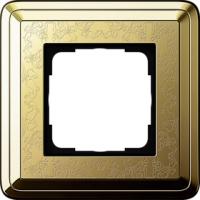 Gira 0211 671 Установочная рамка Gira ClassiX Art Латунь