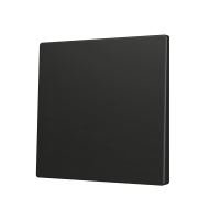 Zennio ZS70CSOFT12A ZS70, Накладка для кнопки Simple KNX Soft 70x70 мм, Наклон вверх и вниз, Антрацит