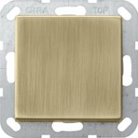 Gira 0126603 Кнопочный выключатель 10 AX 250 В~ с клавишейУниверсальный выключатель/перекрестный переключатель