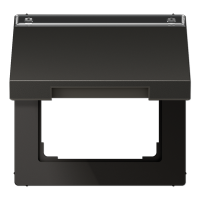 Jung AL 2990 NAKL AN Откидная крышка (с возвратной пружиной)