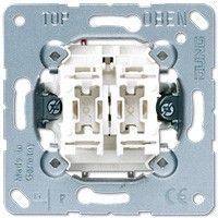 Jung EP409U Выключатель 10AХ 250V универсальный сдвоенный