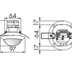 Оборудование BEG Luxomat 92488 Датчик присутствия DALI Compact PD4-M-DALI/DSI-1C по выгодной цене. Купить в Москве со скидкой.