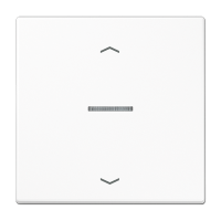 Jung LS 101 KO5P WW Клавиша с окошком и с символами «стрелки»