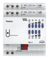 Theben 4940270 2-х канальный универсальный светорегулятор FIX1 DM 2 T KNX