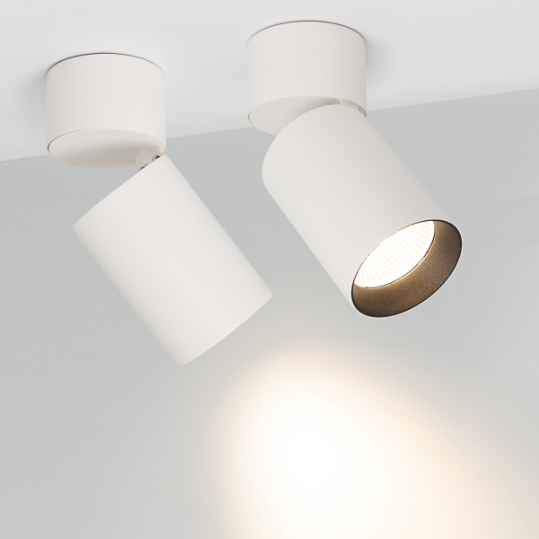 Оборудование Arlight 027551 Светильник SP-POLO-SURFACE-FLAP-R85-15W Warm3000 (WH-BK, 40 deg) (Arlight, IP20 Металл, 3 года) по выгодной цене. Купить в Москве со скидкой.