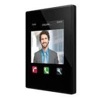 Zennio Z41 COM/Панель KNX, ёмкостной сенсорный TFT экран 4.1 дюймов, IP-порт, функция видеодомофона, цвет: Чёрный ZVI-Z41COM-AP