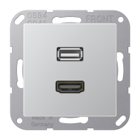 Jung MA A 1163 AL HDMI / USB 2.0