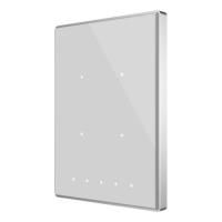 Zennio Выключатель сенсорный KNX Touch-MyDesign Plus, 4-кнопочный, цвет: Серебряный ZVI-TMDP4-PS