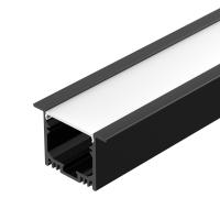 Arlight 036513 Профиль SL-LINIA49M-F-2000 BLACK (Arlight, Алюминий)