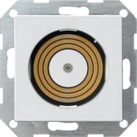 Gira 2685102 Розетка для подключения светильника Plug & Light с блокировкойSystem 55