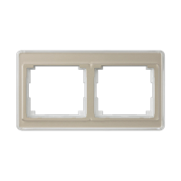 Jung SL 5820 GB Рамка из прозрачного акрилового стекла, цветная подложка