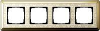 Gira 0214 673 Установочная рамка Gira ClassiX Art Латунь-кремовый