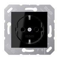 Jung CD 5120 BF SW SCHUKO®-розетка 16 A / 250 B ~