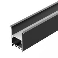 Arlight 031766 Профиль SL-COMFORT-4551-F-2000 ANOD BLACK (Arlight, Алюминий)