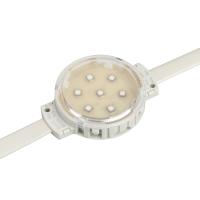 Arlight 036826 Модуль управляемый SPI-F7-D50 24V RGB-RAM-Auto (1.25W, IP68, 120 deg) (Arlight, Пластик, 3 года)
