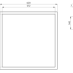 Оборудование BEG Luxomat 93094 Внутренний светильник PL1-625-LED-AG-DALI-TW по выгодной цене. Купить в Москве со скидкой.
