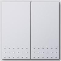 Gira 012866 Кнопочный выключатель 10 AX 250 В~ с клавишей двойнойПерекрестный переключатель, 2-клавишн.