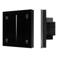 Arlight 028110 Панель SMART-P36-DIM-IN Black (230V, 1.2A, TRIAC, Sens, 2.4G) (Arlight, IP20 Пластик, 5 лет)