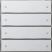 Gira 2034 112 Сенсорный выключатель 3 KNX Komfort, 4-местн.