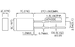 Оборудование Arlight 021968 Светодиод ARL-2507UWC-1.2cd (Arlight, 2x5мм (прямоугольный)) по выгодной цене. Купить в Москве со скидкой.