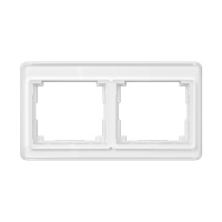 Jung SL 5820 WW Рамка из прозрачного акрилового стекла, цветная подложка