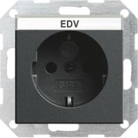 Gira 0462 28 Розетка SCHUKO 16 A 250 В~ с затвором (shutter) и символом