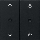 Gira 5363 005 Накладка управления Memory System 3000 с символами стрелок