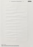Gira 145400 Листы для надписей67,5 x 6,9 мм