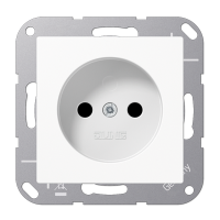 Jung A 511 N WW Розетка без заземления 16 A / 250 В ~