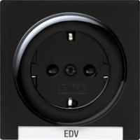 Gira 0187 47 Розетка SCHUKO 16 A 250 В~ с полем для надписи