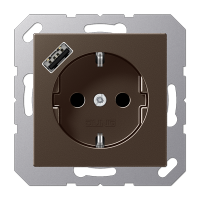 Jung A 1520-18 A MO Розетка SCHUKO® с USB-интерфейсом