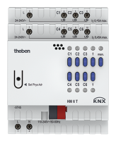 Theben 4940240 6-ти канальный актуатор отопления FIX1 HM 6 T KNX