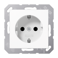 Jung ABA 1520 WW SCHUKO®-розетка 16 A / 250 B ~