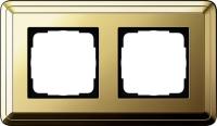 Gira 0212 631 Установочная рамка Gira ClassiX Латунь