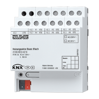 Jung 2336 REG HZ B Актуатор отопления, базовый, 6 групп