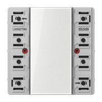 Jung LS 5092 TSM KNX кнопочный модуль «универсальный», 2 группы