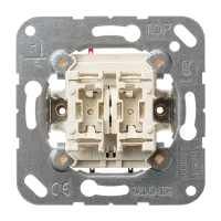 Jung 505 U Балансирный выключатель 10 AX 250 V~, двухклавишный