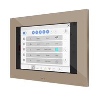 Zennio ZVIZ70V2C Z70 v2. Цветная емкостная сенсорная панель (дисплей 7 дюймов) – Шампанское