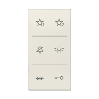 Jung SI A6 CD DC W Накладка с символами аудио