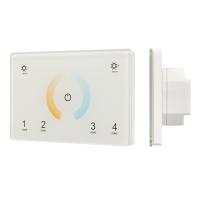 Arlight 028400 Панель Sens SMART-P81-MIX White (230V, 4 зоны, 2.4G) (Arlight, IP20 Пластик, 5 лет)