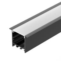 Arlight 030507 Профиль SL-LINIA49-F-2000 ANOD BLACK (Arlight, Алюминий)